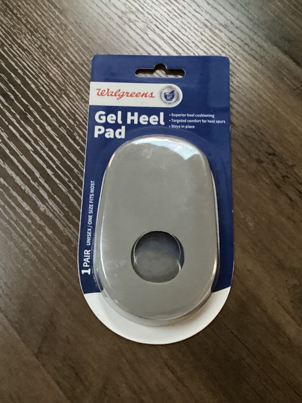 Walgreens gel heel pads New